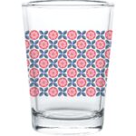 Set x6 Vaso Herradura Jugo Dec Flores 2020