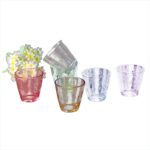 Juego de 6 vasos 250ML de colores