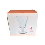 Set 4 Copas Agua&Vino 340Ml Honey Bee
