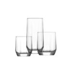 Set X 18 Vaso Long Drink (13Onz)/Whiskey(10.5Onz)/Water(7.5Onz)