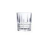 Set X 6 Vaso Bajo Labrado Transp 315Ml