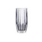 Set X 6 Vaso Alto Labrado Transp 355Ml