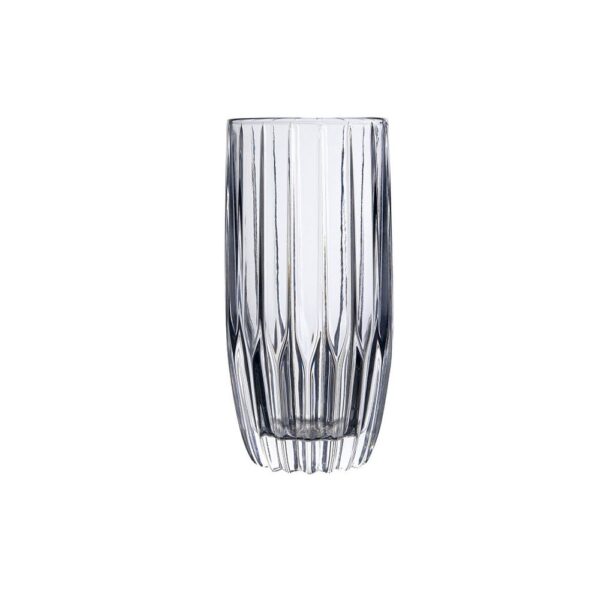 Set X 6 Vaso Alto Labrado Transp 355Ml