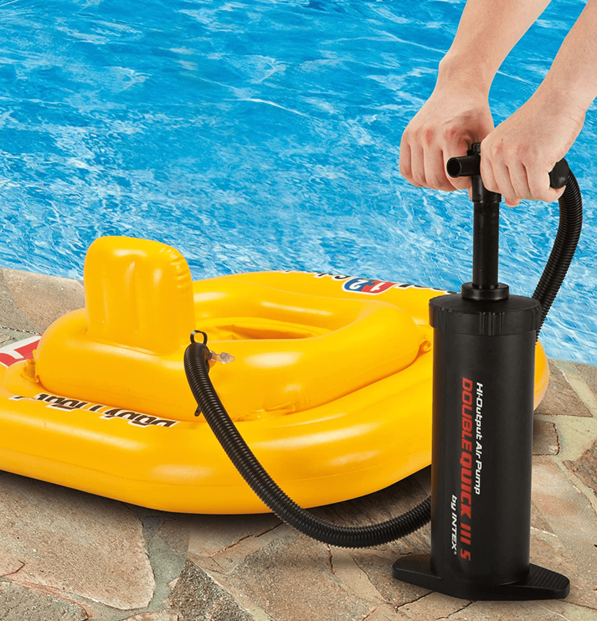 Inflador Intex «Double Quick Iii