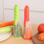 Pelador De Verduras Con Recipiente