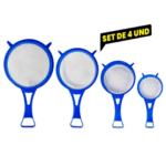 Set 4 Unidades De Coladores