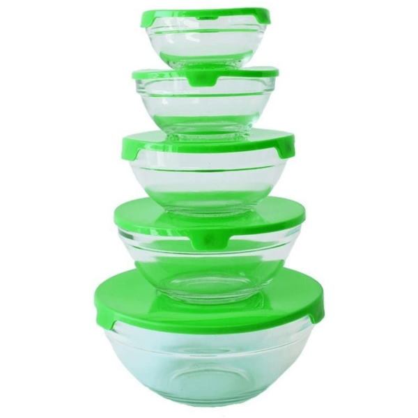 Juego De Bowls De Vidrio