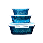 Set De 3 Taper Rectangunlar