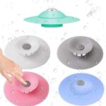 Tapón Y Colador De Silicona Para Fregadero