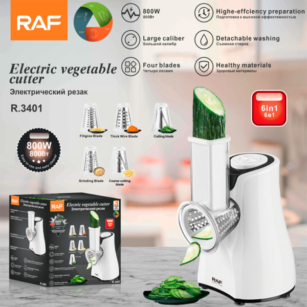 Picador 6 En 1 Electrico Raf R.3401  800W