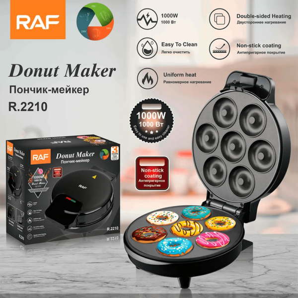 Maquina De Donas De 7 Donitas Raf R2210