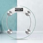 Balanza De Cristal Templado Digital 180Kg Max