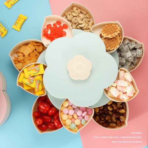 Organizador De Dulces Con Diseño De Flor