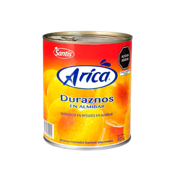 Durazno en Almíbar «Arica» x 820 gr